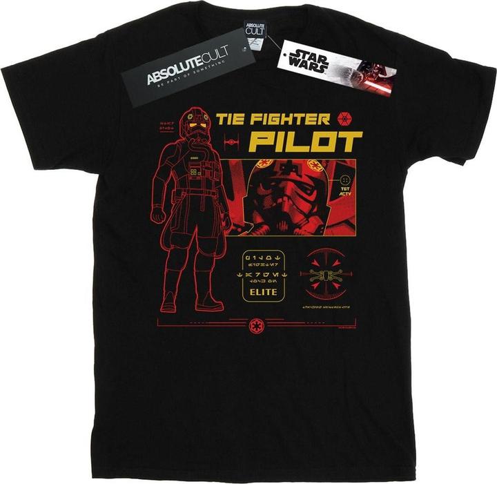 Produktbild Star Wars Tie Fighter Pilot TShirt (S)
