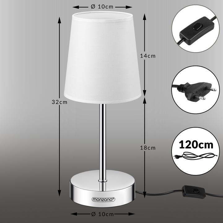 Immagine prodotto Monzana Nachttischlampe (E14)