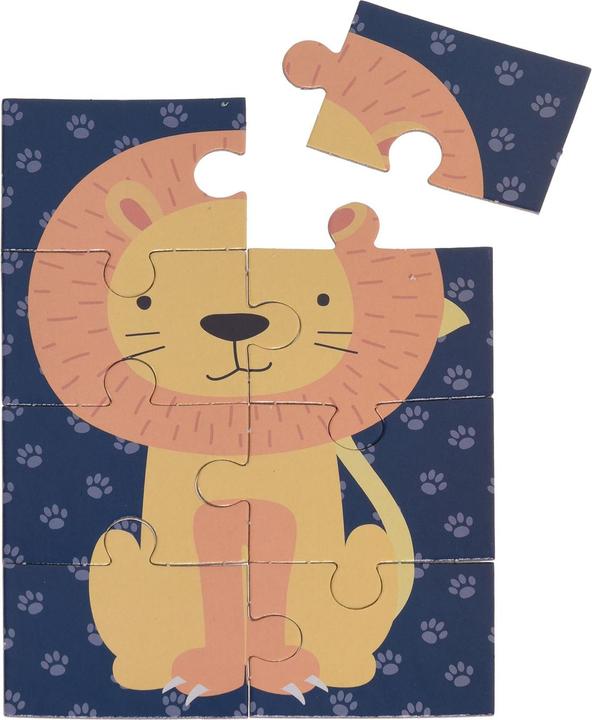 Actual product image Koopman Mini puzzle animals, 8 pieces (8 pieces)