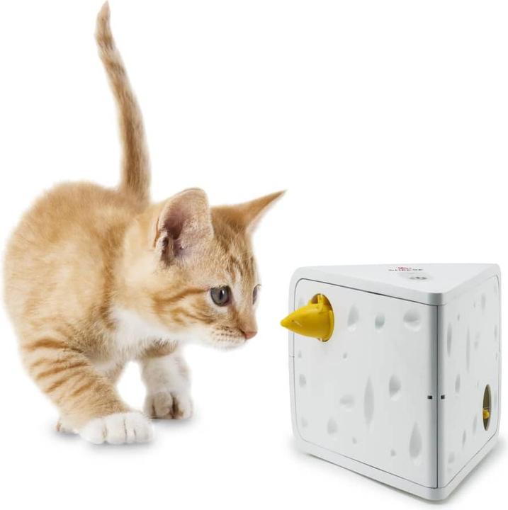 Image du produit PetSafe Jouet automatique pour chats Cheese (Jouets avec herbe à chat)