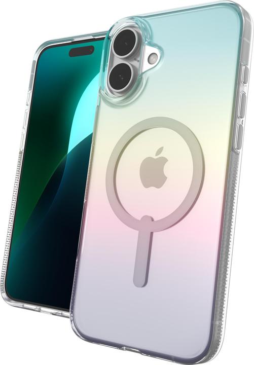 Productafbeelding Zagg Milan Snap MagSafe iPhone 16 Plus hoesje - Iridescent (Apple iPhone 16 Plus)