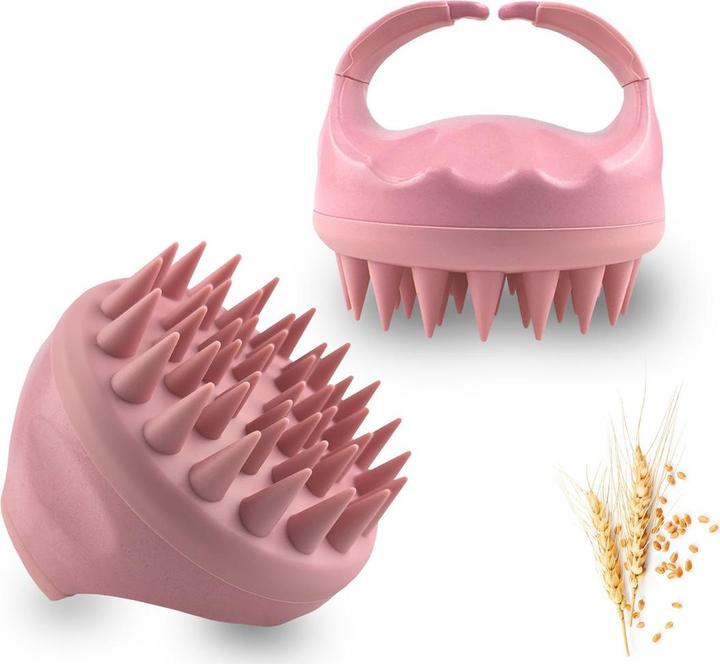 Quick Aid Massage & Care Brush aus Weizenstroh