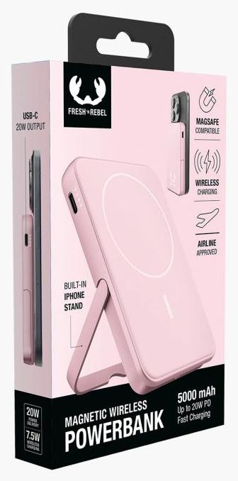 Produktbild Fresh'N Rebel Magnetic Wireless Powerbank (5000 mAh, 20 W, 18.50 Wh)