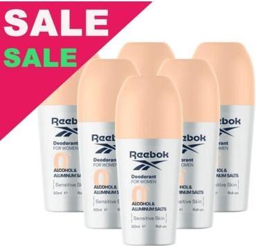 Reebok Sensitive Skin Women's Deodorant Roll-on 50ml (Roll-on, 50 ml)