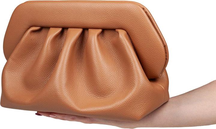 Immagine prodotto Themoirè vegan fabric clutch color leather