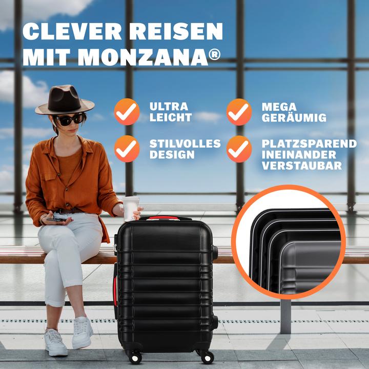 Immagine prodotto Monzana Valigia rigida (120 l, L (90 - 115l))