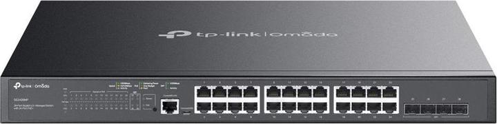 Productafbeelding TP-Link Schakelaar 28x GE TL-SG3428MP JetStream 4xSFP (24 Havens)