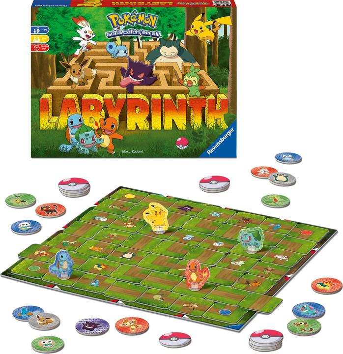 Produktbild Ravensburger Pokémon Labyrinth (Deutsch, Französisch, Niederländisch, Italienisch, Portugiesisch, Englisch)