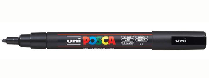 Image du produit Posca Marqueur PC-3M pointe ogive (Noir, 0.90 mm, 1 x)