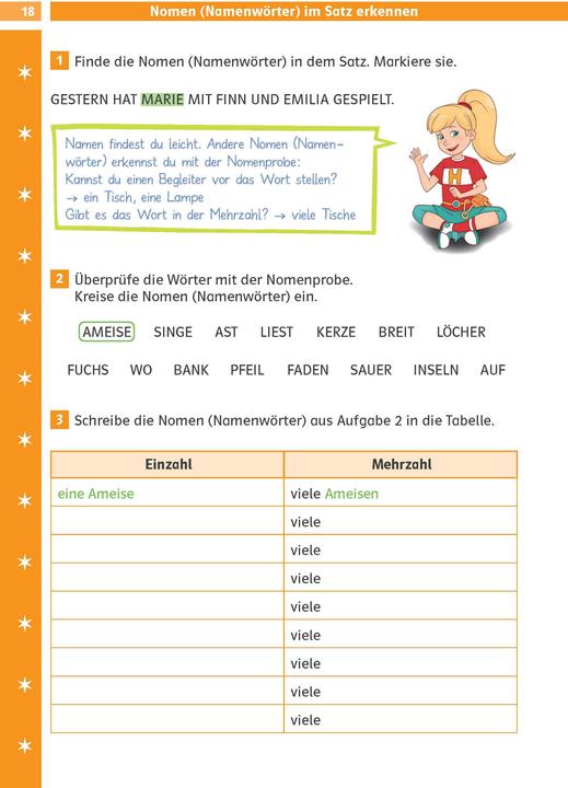 Produktbild Die Deutsch-Helden Grammatik 2. Klasse (Deutsch, Klett Lerntraining, 2023)