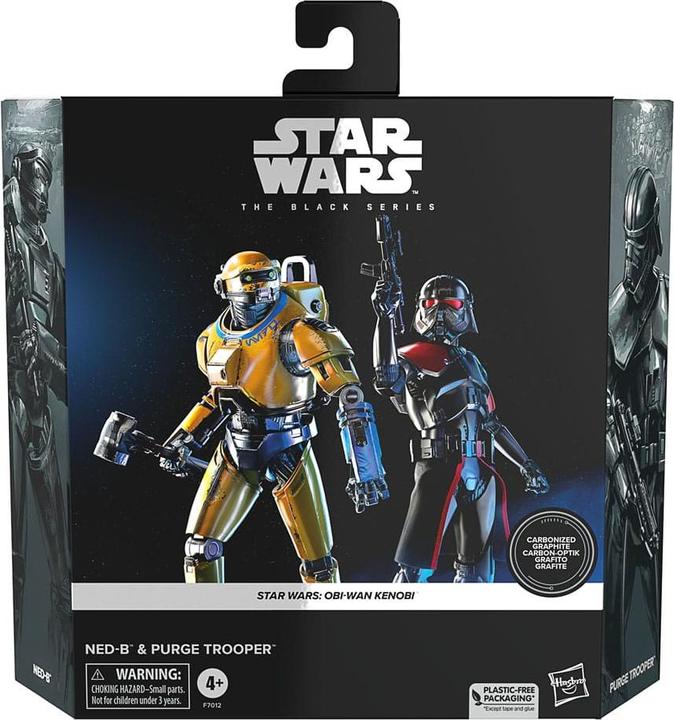 Immagine prodotto Hasbro Star Wars: Obi-Wan Kenobi Black Series Action Figures 2-Pack NED-B & Purge Trooper Exclusive 15 cm