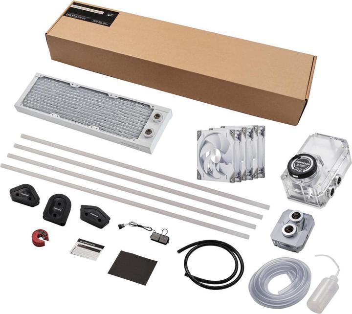 Phanteks Glacier EZ-Fit 360 D30-KIT, Wasserkühlungsset - weiss