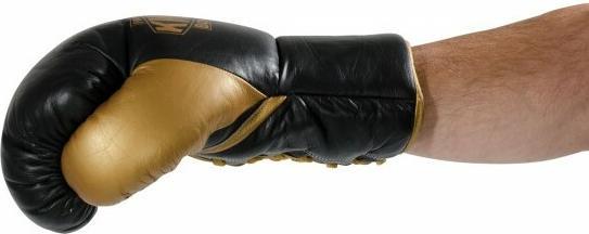 Produktbild Kwon Professional Boxing Boxhandschuhe aus Leder mit Schnürung (10 OZ, 10)