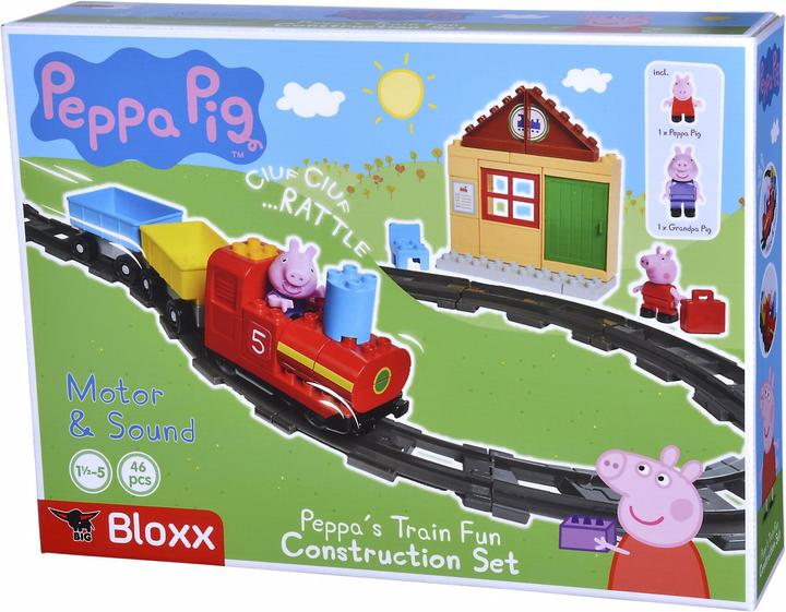 Produktbild BIG Bloxx Peppa Pig Train Set