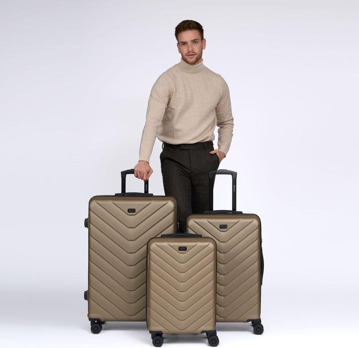 Produktbild Redolz Essentials 07 3-SET 4 Rollen Kofferset 3-teilig (107 l, XL (ab 115l))