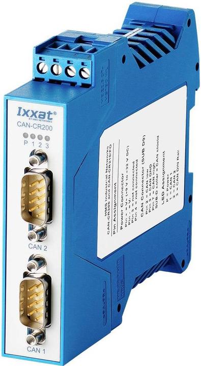 Image du produit HMS Ripetitore CAN CAN Bus Ixxat 1.01.0067.44010 12 V/DC, 24 V/DC - CE (41 W)