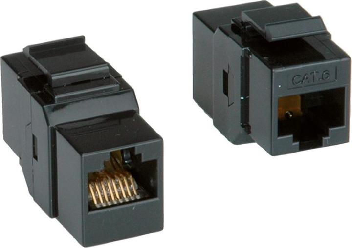 Image du produit Roline Connecteur RJ45, Keystone, non blindé, Cat6/Cl.E (Module Keystone)