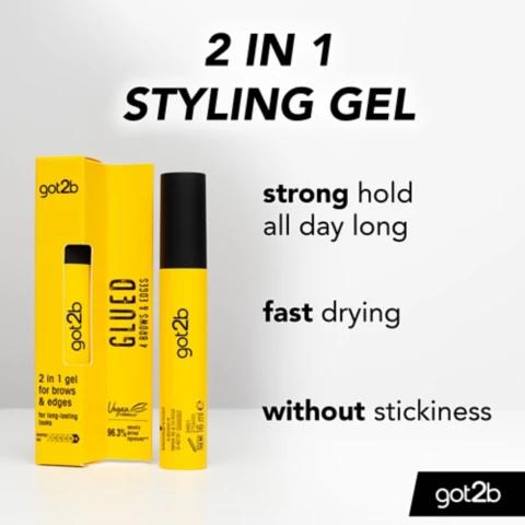 Actual product image Got2b 2in1 Styling Gel (Hair gel, 16 ml)