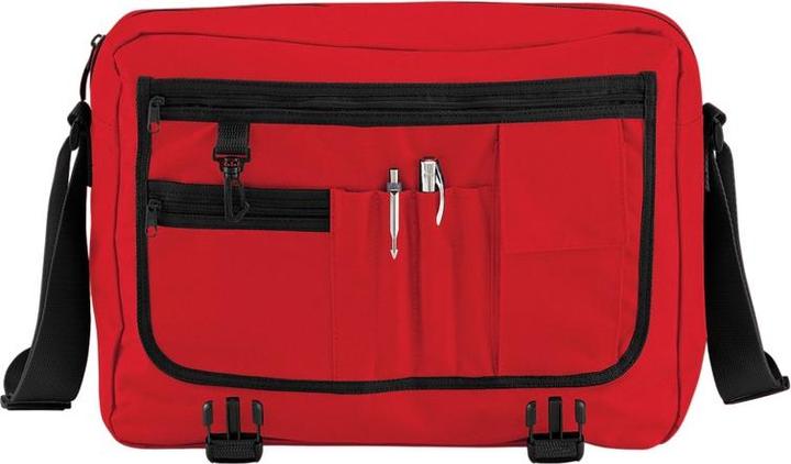 Actual product image Bagbase Contrast Detail Messenger Bag (11 l)