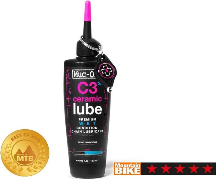 Productafbeelding Muc-Off C3 nat keramisch smeermiddel (120 ml, Kettingolie)