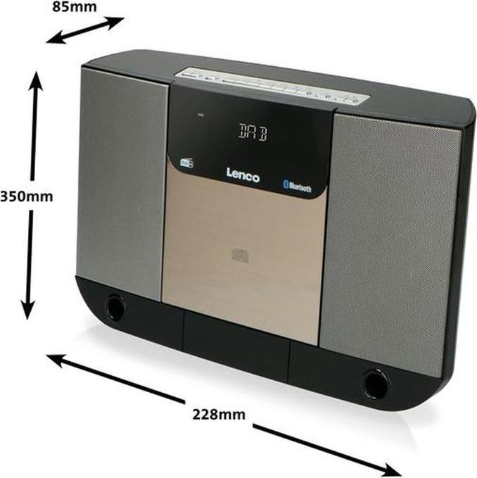 Produktbild Lenco DAR-045 (DAB+, FM, Bluetooth)