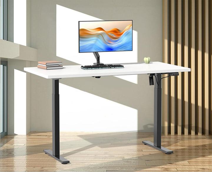 Actual product image VCM Desk adjustable Lona 140x50 sw (140 x 50 x 120 cm)