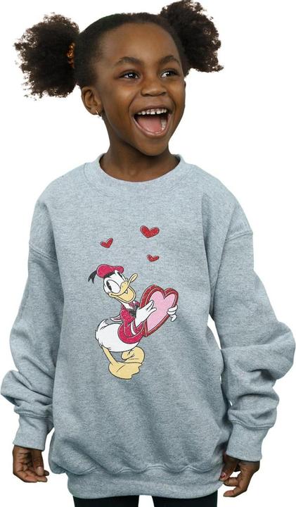Image du produit Disney - Sweat DONALD DUCK LOVE HEART - Fille (116)