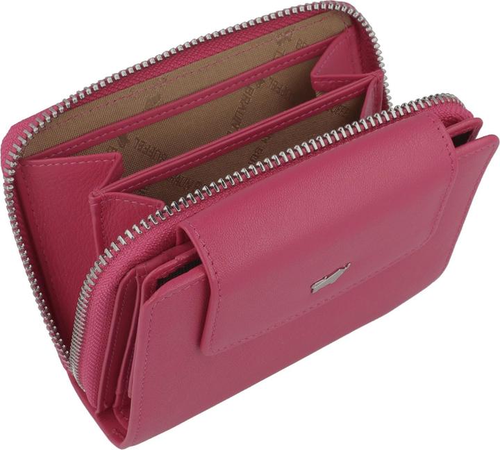 Actual product image Braun Büffel Joy wallet RFID protection leather 12 cm