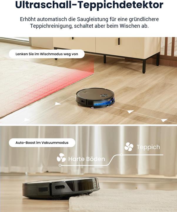 Produktbild Proscenic Floobot V10 (Saugroboter)
