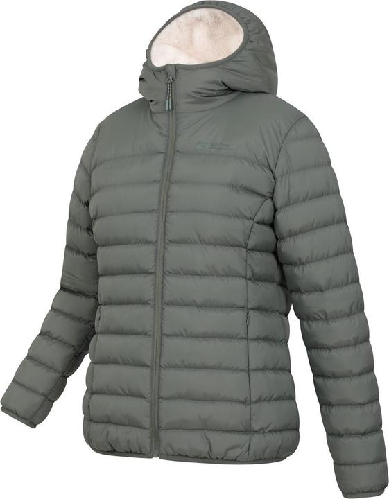 Actual product image Mountain Warehouse Womens/Ladies Faux Fur Lined Padded Jacket (34 D)