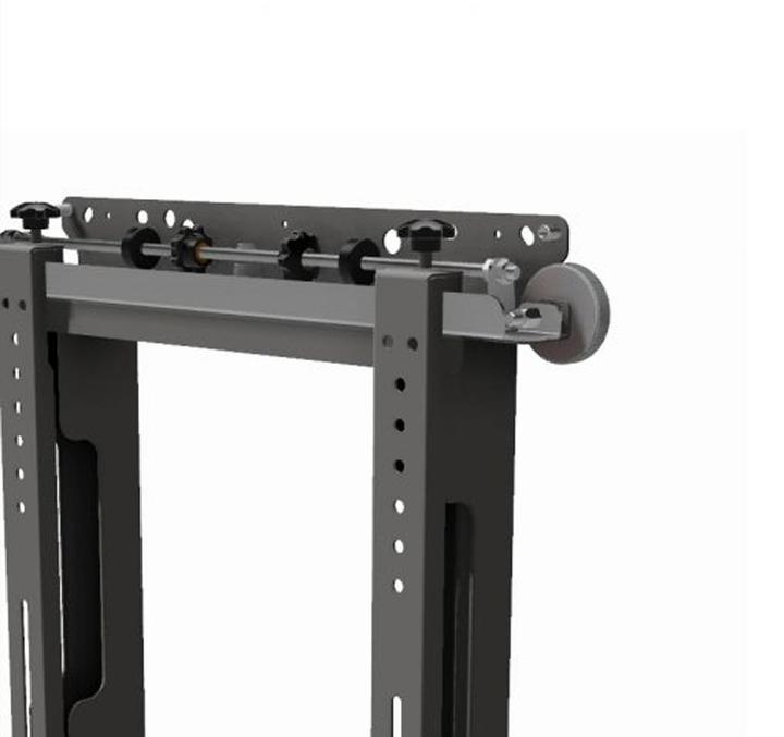 Actual product image Hagor VWH-3 - Mounting kit (wall mount) for flat panel display - Black - Screen (Wall, 55", 70 kg)