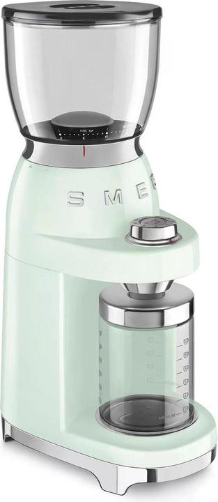 Actual product image Smeg CGF11PGEU 50's style, die-cast aluminium housing, lacquered, pastel green