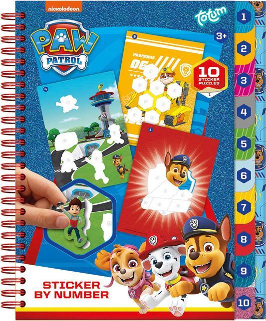 Image du produit Totum Autocollants PAW Patrol par livre de chiffres