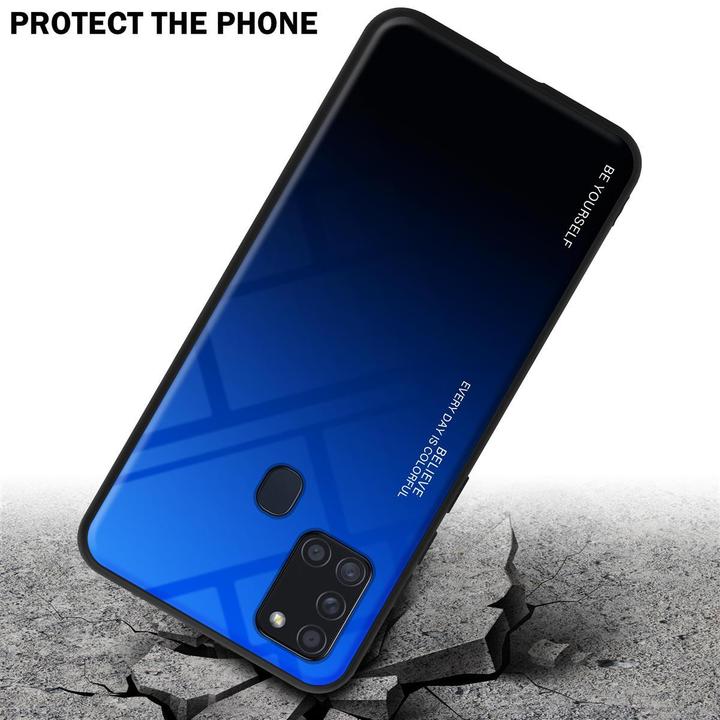 Actual product image Cadorabo TPU 2 colors glass cover (Samsung Galaxy A21s)