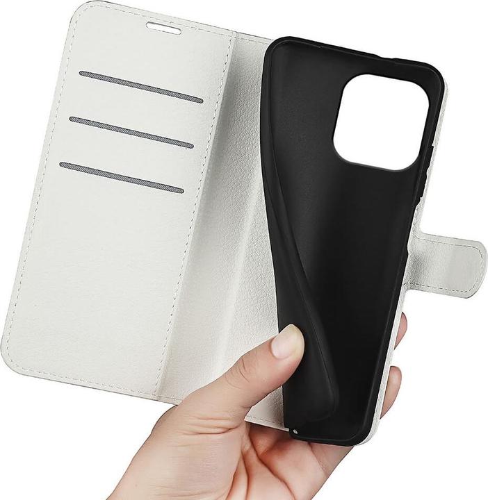 Image du produit Cover-Discount iPhone 15 Pro - étui en cuir blanc (Apple iPhone 15 Pro)