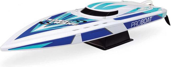 Produktbild ProBoat Sonicwake V2 36" Self-Righting Rennboot Brushless Deep-V RTR Weiss/Blau