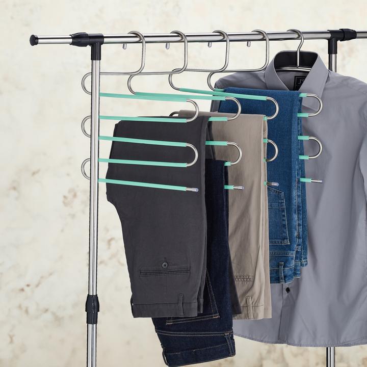 Immagine prodotto Relaxdays 4x appendini multipli per pantaloni (1 x)