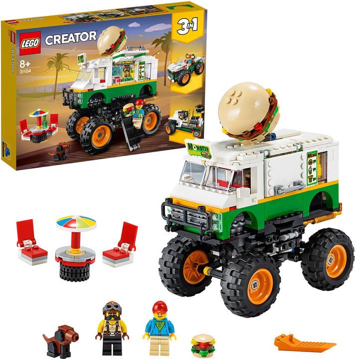 Actual product image LEGO Burger Monster Truck (31104, LEGO Creator Expert)