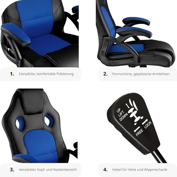 Produktbild tectake Sportsitz Chefsessel
