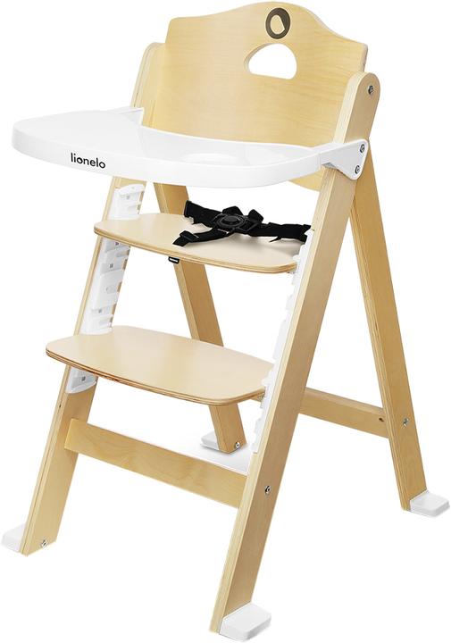 Actual product image Lionelo Chair Floris 3in1 White Natural (High chair booster seat)