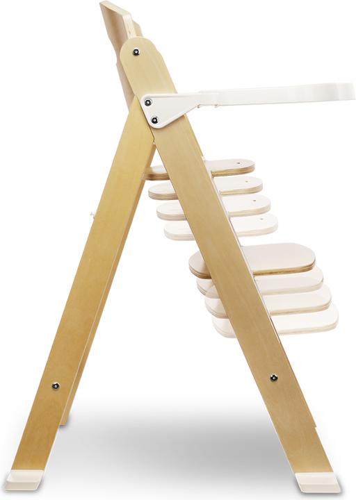 Actual product image Lionelo Chair Floris 3in1 White Natural (High chair booster seat)