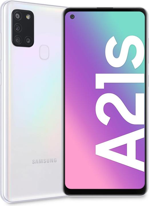 Produktbild Samsung Galaxy A21s DE (32 GB, White, 6.50", Dual SIM, 48 Mpx, 4G)