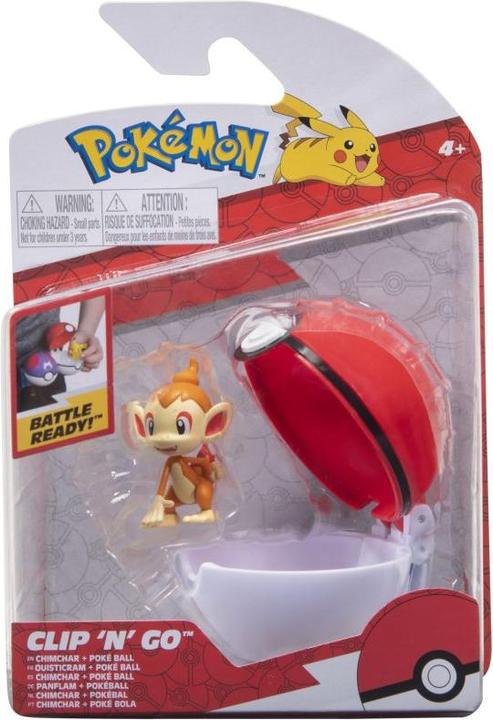 Immagine prodotto Jazwares Clip'n'Go Poké Balls assortite
