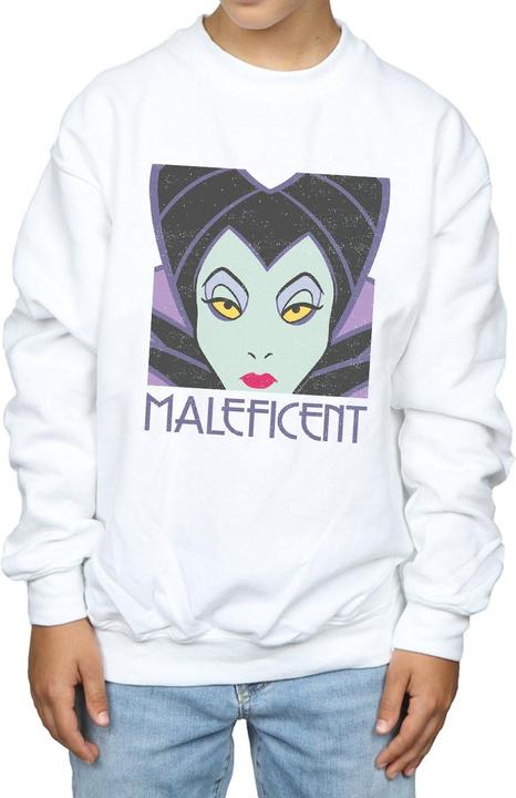 Immagine prodotto Disney Maleficent Cropped Head Felpa Ragazzi (140, 146)