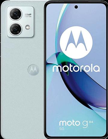 Produktbild Motorola Moto G84 (256 GB, Marshmallow Blue, 6.50", Hybrid Dual SIM, 50 Mpx, 5G)