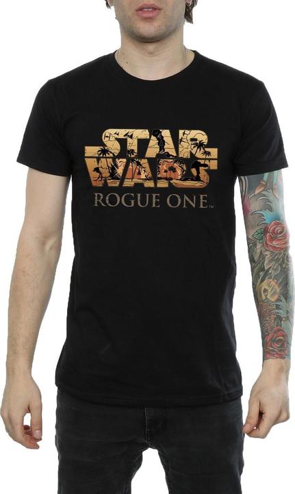 Produktbild Star Wars Rogue One Logo Scene TShirt (S)
