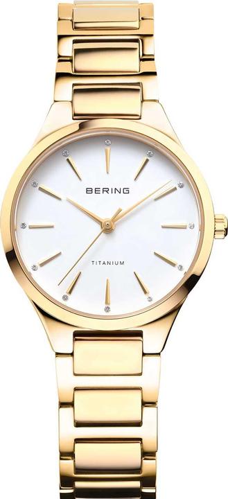 Bering 15630-734 Classic Titanium Damenuhr 30mm 10ATM (Analoguhr, 30 mm)