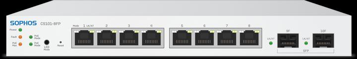 Image du produit Sophos cs101-8fp commutateur - 8 ports avec full poe - eu power cord (10 Ports)