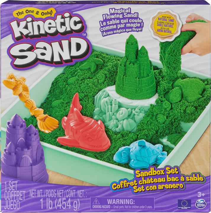 Actual product image Spin Master Kinetic Sand Sandbox Set