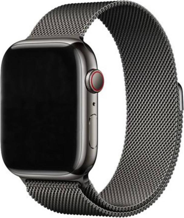 Produktbild Decoded Milanaise Traction Strap (44 mm, 45 mm, 42 mm, Edelstahl, Apple Watch Series 10, Apple Watch Series 3, Apple Watch Series 5, Apple Watch Series 4, Apple Watch Series 1, Apple Watch Series 2)